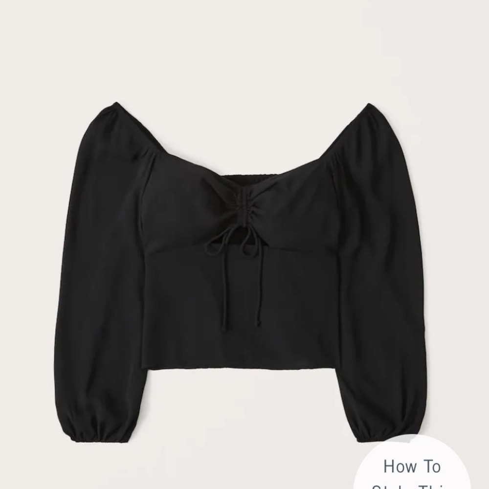 Abercrombie Front Cut-Out Top